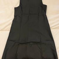 Abito a tubino, nero, in similpelle