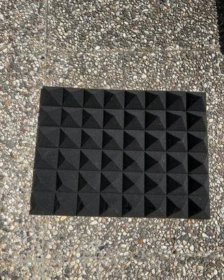 Pannelli insonorizzanti acustici-neri 42x31 studio
