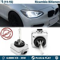 2 Lampadine BIXENON D1S Bmw Serie 1 F20 F21 6000K
