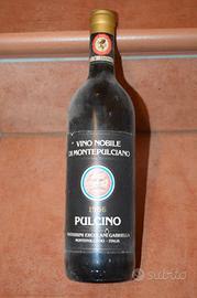 Vino Nobile di Montepulciano Pulcino del 1986