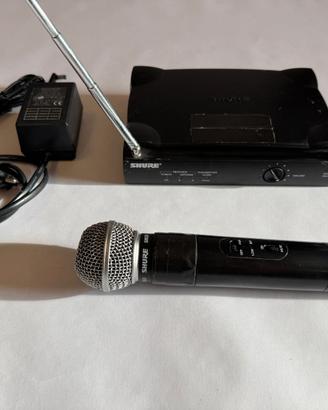 Shure SM58 + Ricevitore Wireless T4N-V