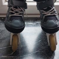 Pattini in linea oxelo misura 32-35 e protezioni S