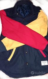 Ejxiii Giacca Varsity College Color-Block - L