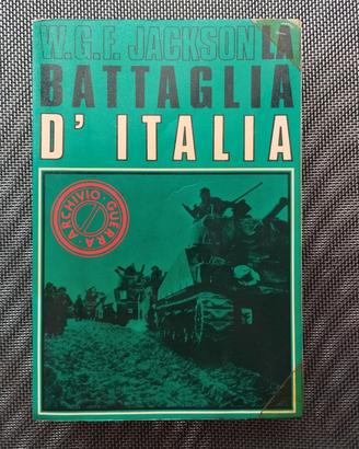Libro "La battaglia d'Italia", W. G. F. Jackson