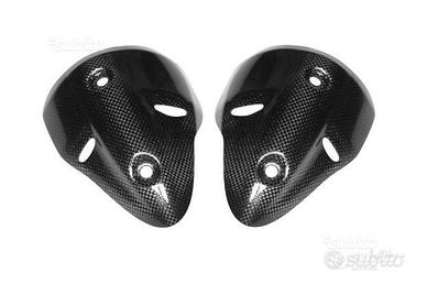 Paracalori scarichi carbonio ducati monster 696 79