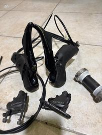 Grx 2x10 completo di ruote da gravel