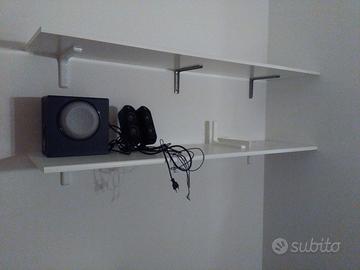 2 mensole bianche  di alta qualita