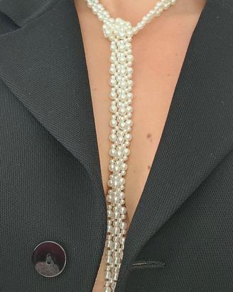 Collana Lariat stile Cravatta