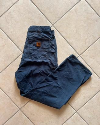 Carhartt B151 NVY Canvas Carpenter Pants Workwear