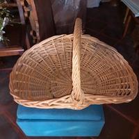 Grande Cesto Tote Vimini Vintage