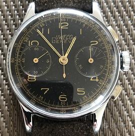 Universal Genève Uweco Compax Black Dial - Raro