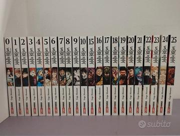 Manga italiani Jujutsu Kaisen 0-10  15-25