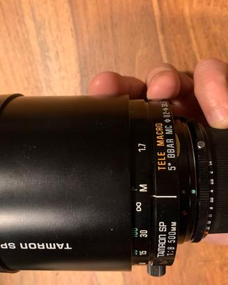 Obiettivo tamron tele macro catadriotico 500 mm f8