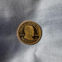 Medaglia Oro Mussolini