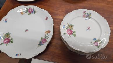 Servizio da dolce in porcellana