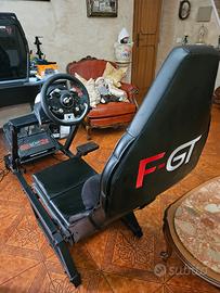 volante tgt 2 con pedaliera e alimentatore turbo