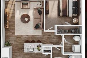 Bilocale confortevole e luminoso a malnate