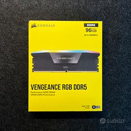 RAM Corsair Vengeance RGB DDR5 96GB (4x24GB)