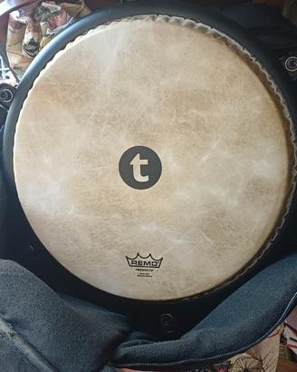 Tour Congas 12,5" Tomann con supporto
