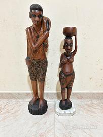 Statue africane legno