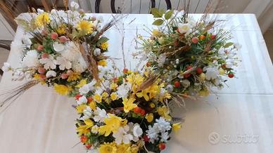 Ceste fiori decorazioni eventi 