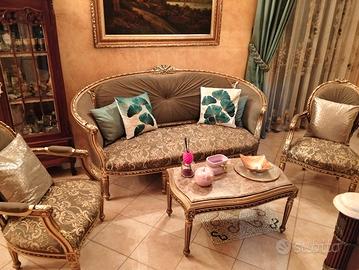 salotto stile barocco 