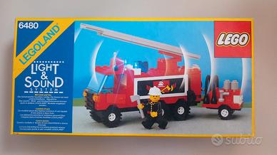 LEGO 6480 Fire Truck (1986) Light&Sound - NUOVO!!