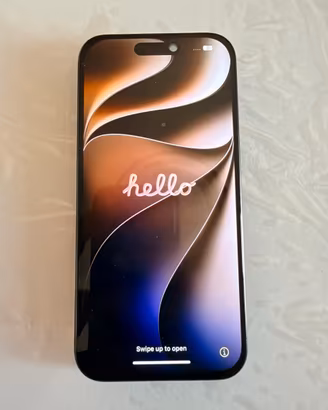 Iphone 15 pro 128 gb batteria 100%