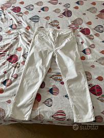 Pantalone bianco prada