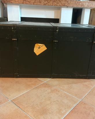 Baule militare in legno