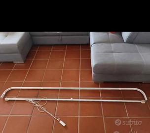 Bastone tenda doppio in alluminio 