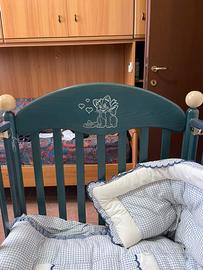 Culla in legno mai usata pari al nuovo