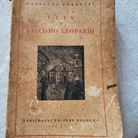 RARO - Vita di Giacomo Leopardi - Giovanni Ferrett