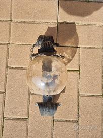 lampade a parete in ferro battuto