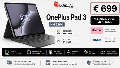 OnePlus Pad 3 con Keybord Cover originale