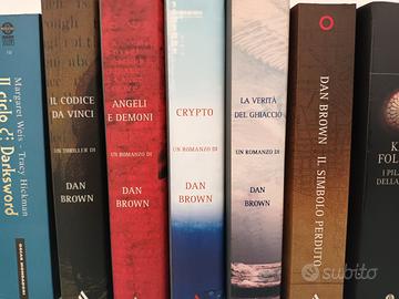 collezione libri Dan Brown