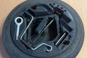 Ruotino + KIT  4 fori attacco Fiat 14”