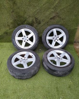Cerchi e gomme Audi a3 da 205/55/16