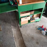 banco lavoro in legno 