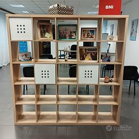 IKEA KALLAX effetto rovere – 182 × 182 x39