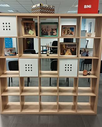 IKEA KALLAX effetto rovere – 182 × 182 x39