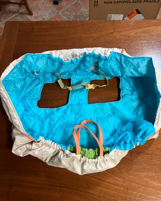 Porta bambino carrello spesa