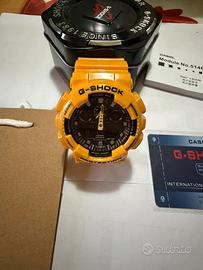 Orologio Casio G-schock ga-110b colore senape
