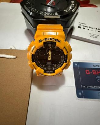 Orologio Casio G-schock ga-110b colore senape