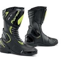 STIVALE MOTO FORMA FRECCIA Black-yellow fluo misur