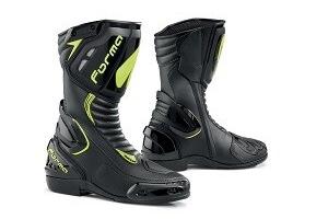 STIVALE MOTO FORMA FRECCIA Black-yellow fluo misur