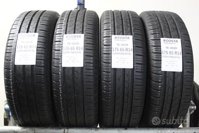 4 PNEUMATICI USATI 175 65 R14 86T CONTINENTAL