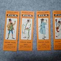 Segnalibri FILA serie maschere italiane