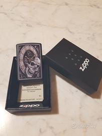 ZIPPO Orologio con Teschio