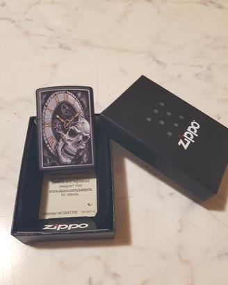 ZIPPO Orologio con Teschio